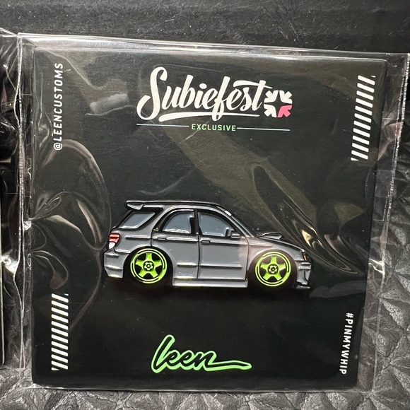WRX Wagon Only - Leen Customs Subaru Pin - Picture 1 of 5